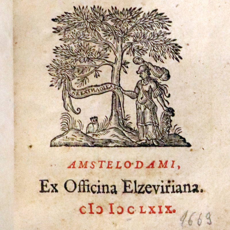 1669 Rare Book - On The Truth of the Christian Religion by Hugo Grotius. De Veritate Religionis Christianae.