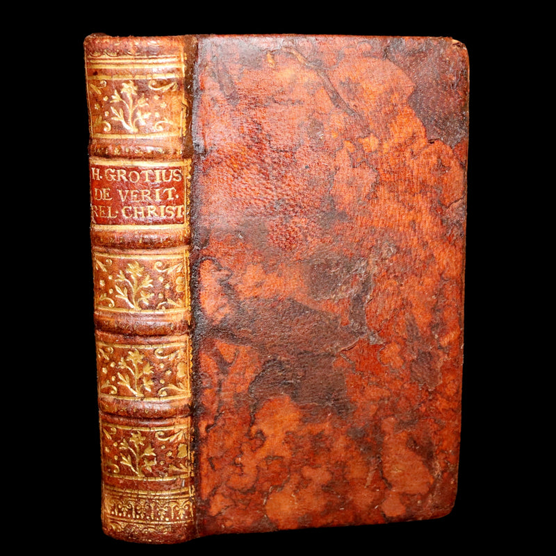 1669 Rare Book - On The Truth of the Christian Religion by Hugo Grotius. De Veritate Religionis Christianae.