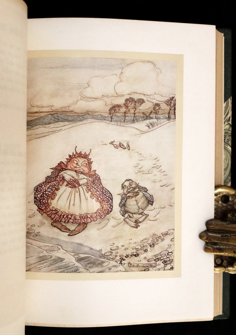 1912 Rare First Edition - AESOP'S FABLES Illustrated by Arthur RACKHAM. Presentation Copy.