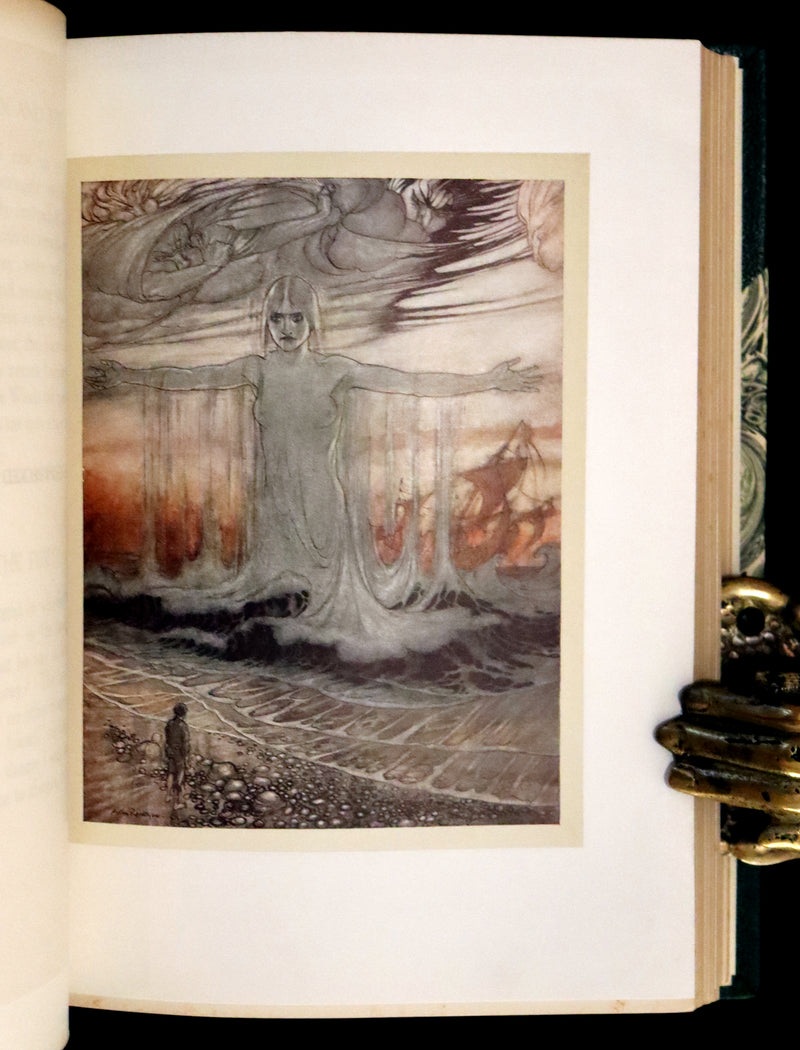 1912 Rare First Edition - AESOP'S FABLES Illustrated by Arthur RACKHAM. Presentation Copy.