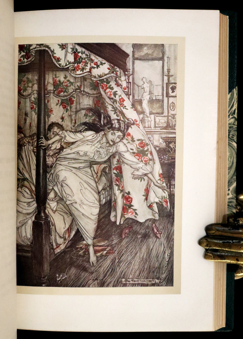 1912 Rare First Edition - AESOP'S FABLES Illustrated by Arthur RACKHAM. Presentation Copy.