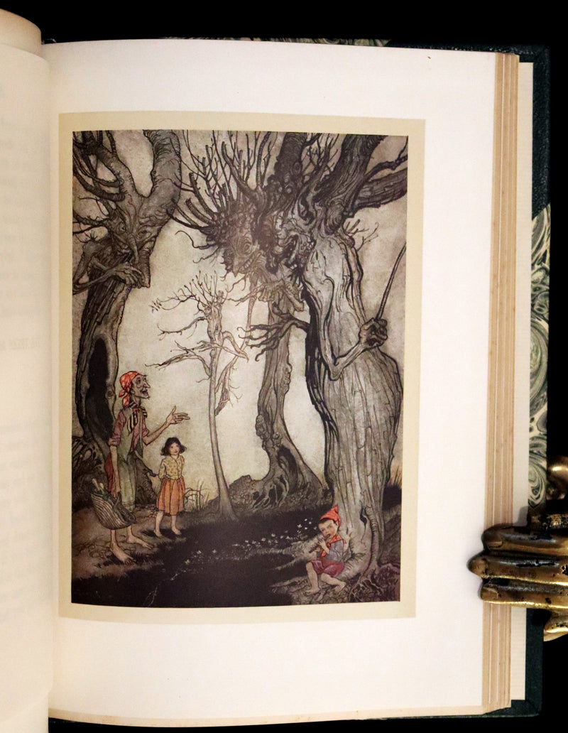 1912 Rare First Edition - AESOP'S FABLES Illustrated by Arthur RACKHAM. Presentation Copy.