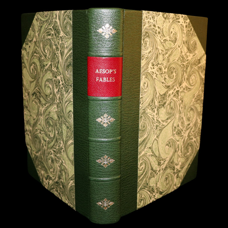 1912 Rare First Edition - AESOP'S FABLES Illustrated by Arthur RACKHAM. Presentation Copy.
