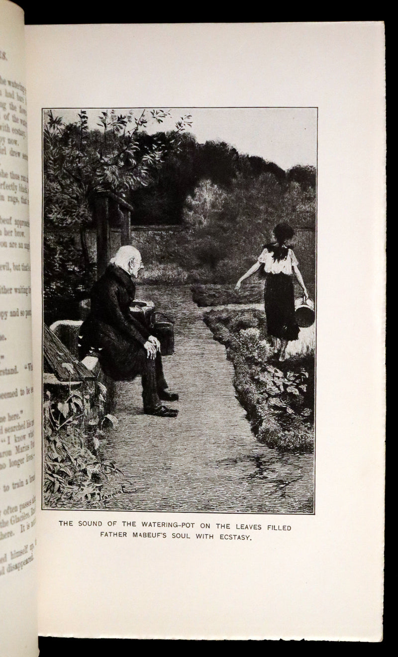 1887 Rare Victorian Book set - LES MISERABLES by Victor Hugo. Illustrated.