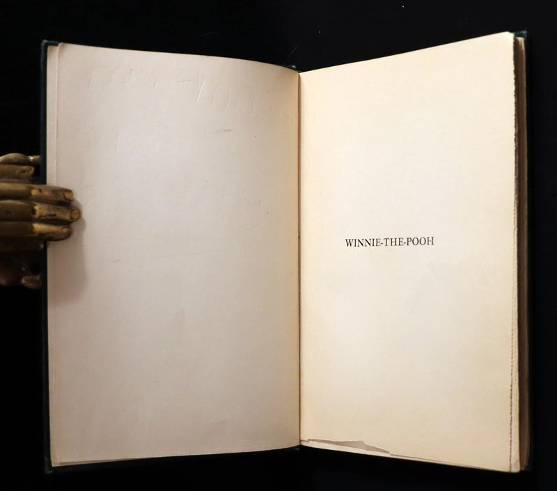 1926 Rare First Edition - WINNIE-THE-POOH by A.A. Milne & Illustrated by Shepard.