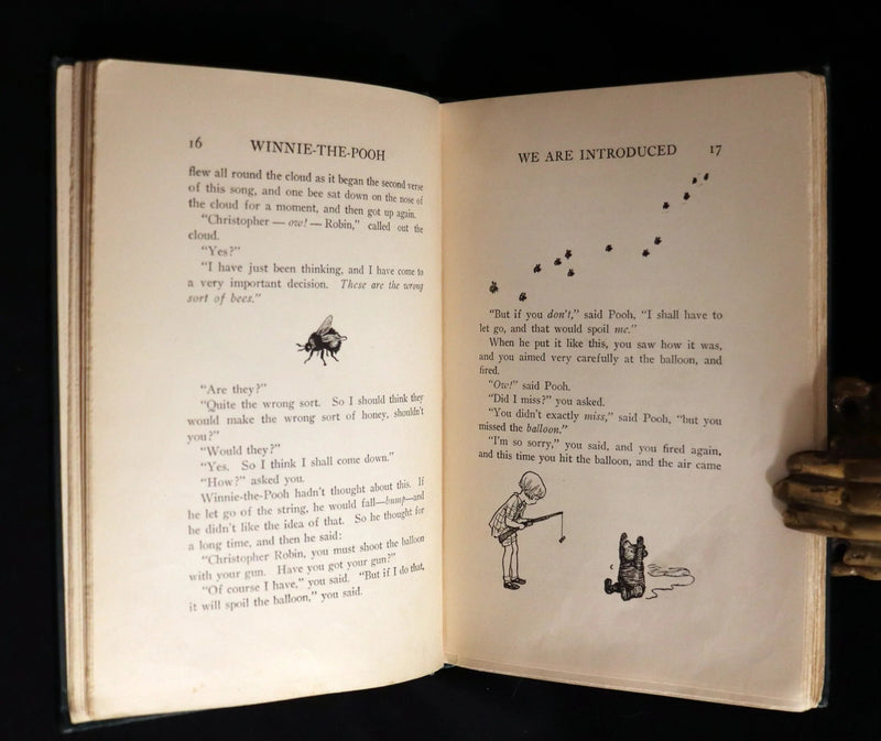 1926 Rare First Edition - WINNIE-THE-POOH by A.A. Milne & Illustrated by Shepard.