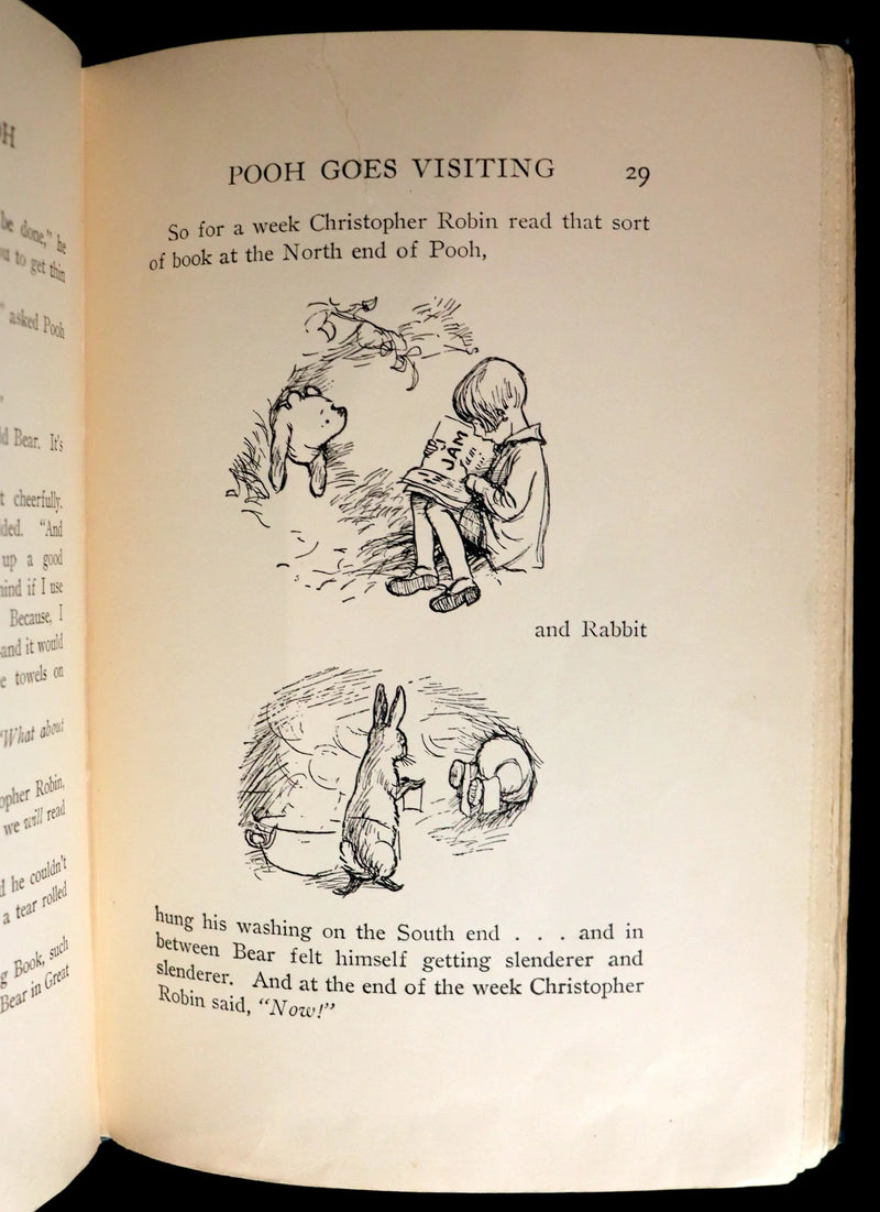 1926 Rare First Edition - WINNIE-THE-POOH by A.A. Milne & Illustrated by Shepard.