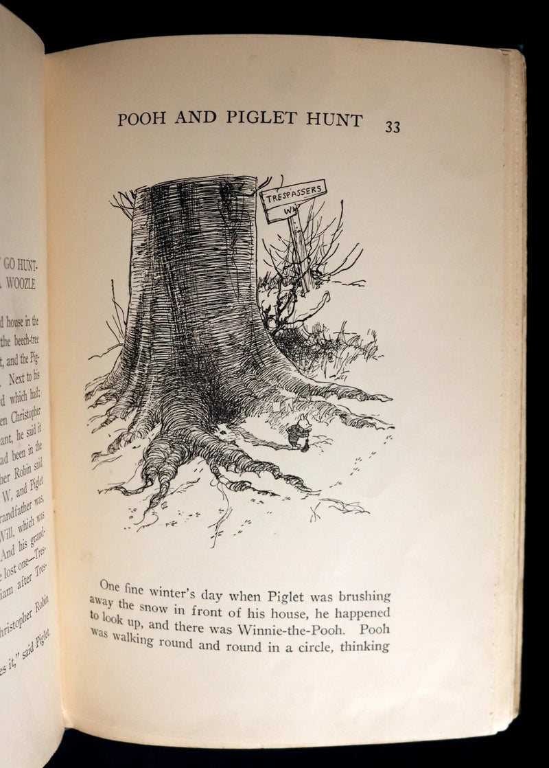 1926 Rare First Edition - WINNIE-THE-POOH by A.A. Milne & Illustrated by Shepard.