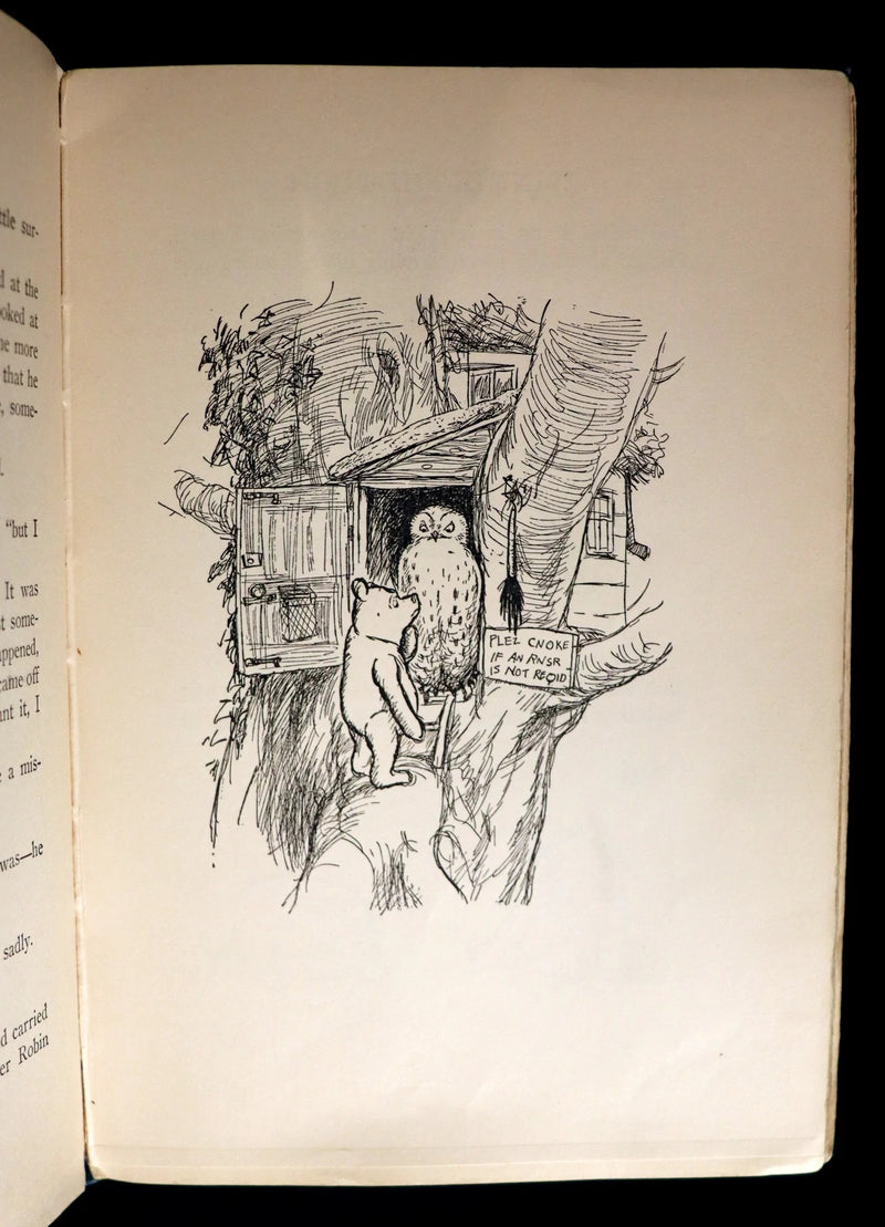 1926 Rare First Edition - WINNIE-THE-POOH by A.A. Milne & Illustrated by Shepard.