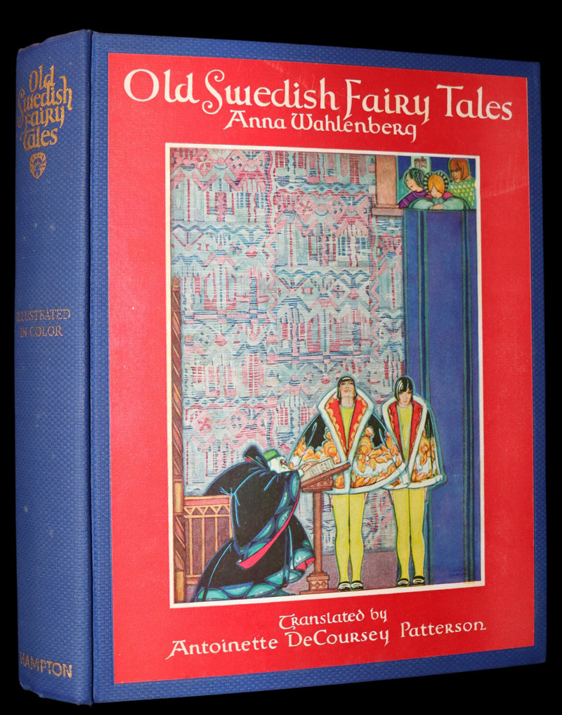 1925 First Edition - Old Swedish Fairy Tales by Anna Wahlenberg Illustrated by Jeannette Berkowitz.