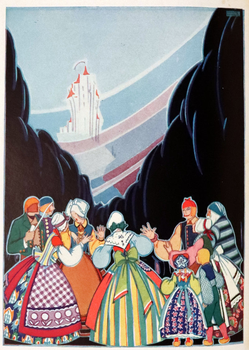 1925 First Edition - Old Swedish Fairy Tales by Anna Wahlenberg Illustrated by Jeannette Berkowitz.