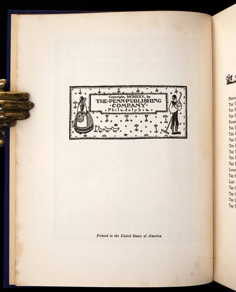 1925 First Edition - Old Swedish Fairy Tales by Anna Wahlenberg Illustrated by Jeannette Berkowitz.