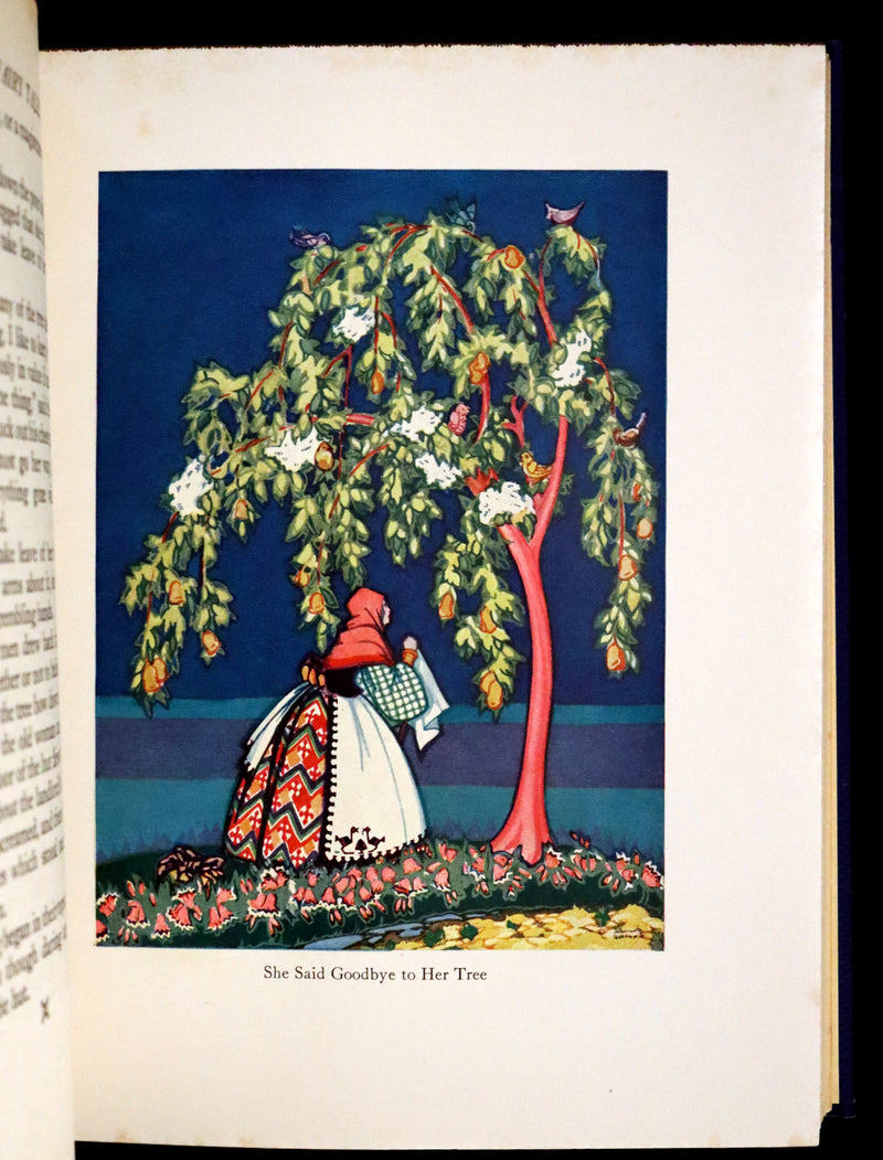 1925 First Edition - Old Swedish Fairy Tales by Anna Wahlenberg Illustrated by Jeannette Berkowitz.