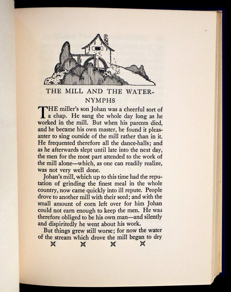 1925 First Edition - Old Swedish Fairy Tales by Anna Wahlenberg Illustrated by Jeannette Berkowitz.