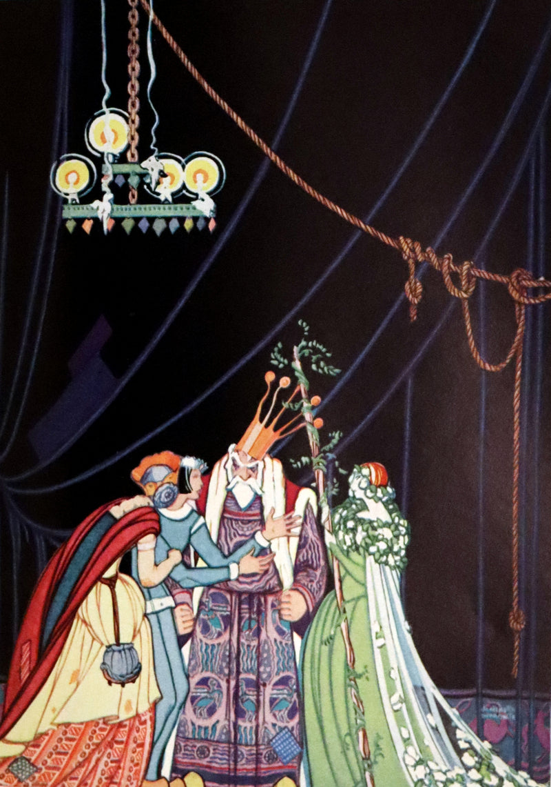 1925 First Edition - Old Swedish Fairy Tales by Anna Wahlenberg Illustrated by Jeannette Berkowitz.