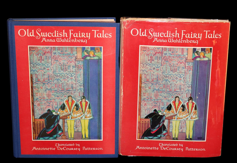 1925 First Edition - Old Swedish Fairy Tales by Anna Wahlenberg Illustrated by Jeannette Berkowitz.