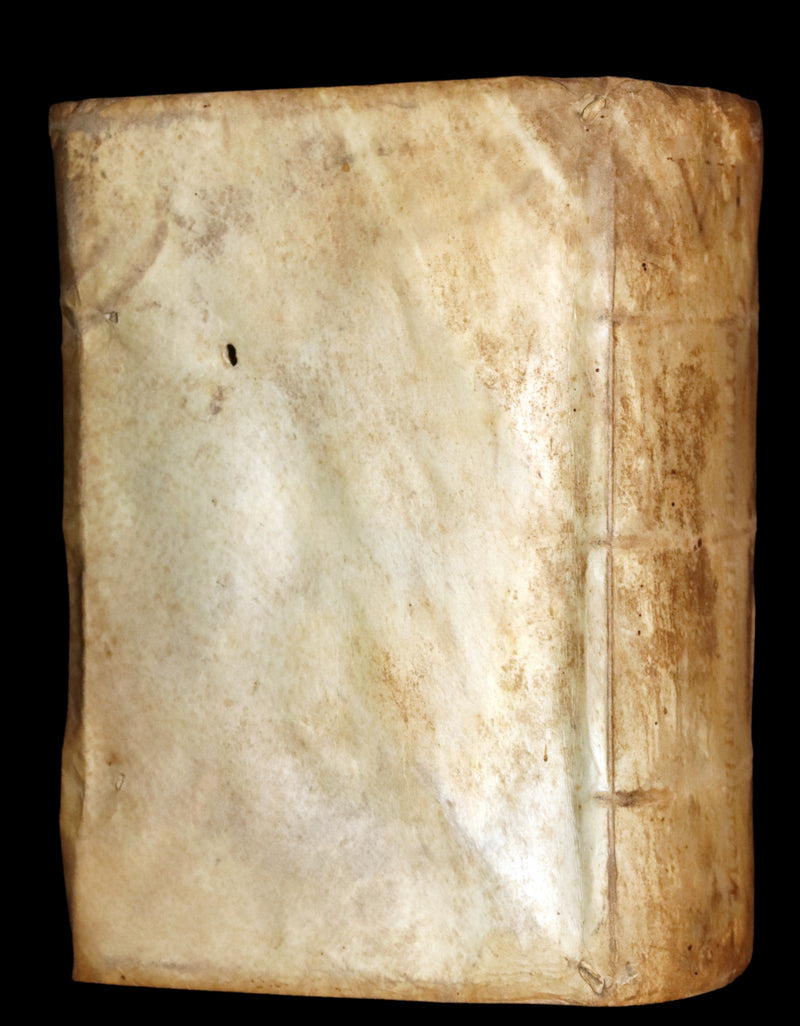 1557 Rare Latin Vellum Book - Polybius - Roman Republic's Histories - Megalopolitani Historiarum.