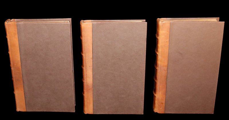 1829 Rare First Edition Book Set - ANNE OF GEIERSTEIN, or The Maiden of the Mist by Sir Walter Scott.