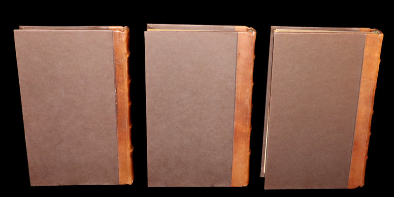 1829 Rare First Edition Book Set - ANNE OF GEIERSTEIN, or The Maiden of the Mist by Sir Walter Scott.