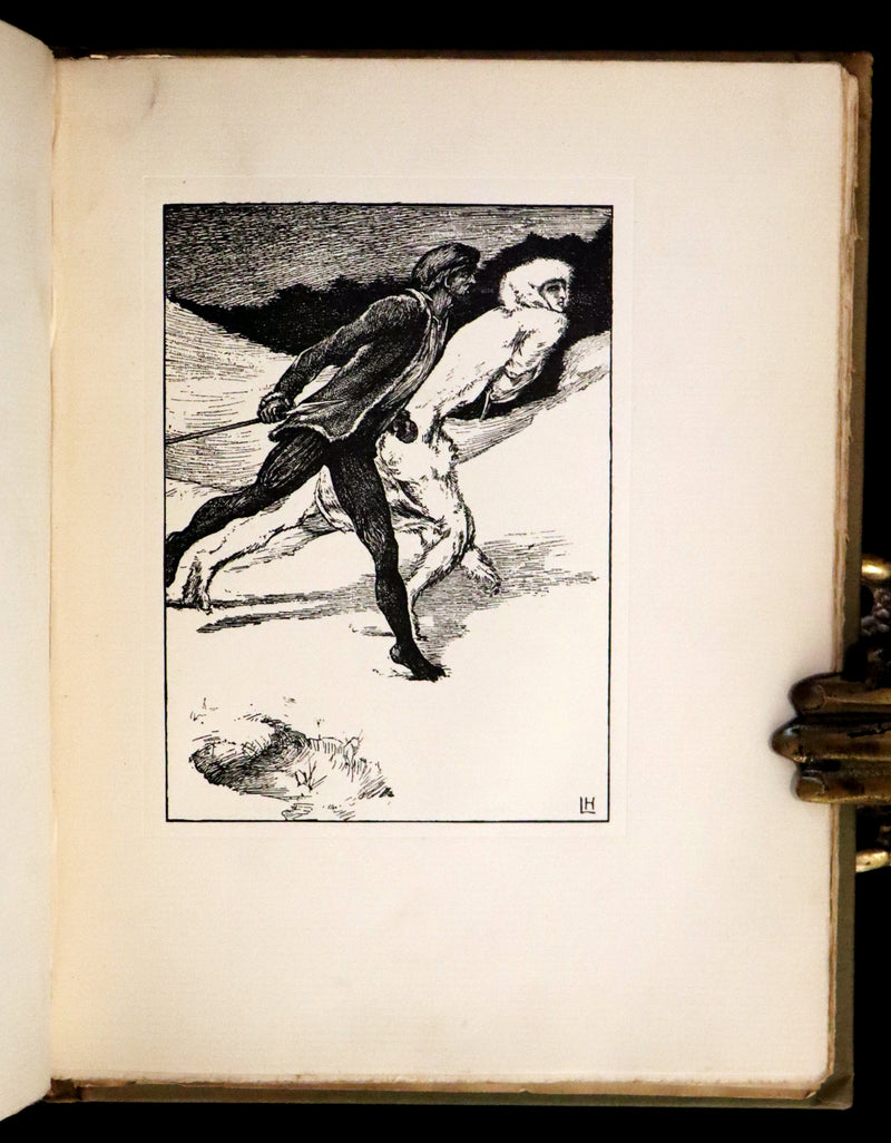 1896 Rare First Edition Book on Werewolves - THE WERE-WOLF by Clemence Housman.