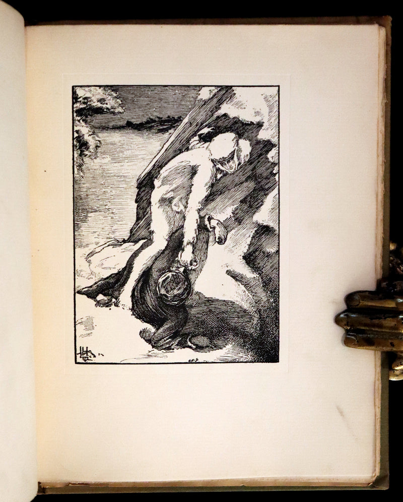 1896 Rare First Edition Book on Werewolves - THE WERE-WOLF by Clemence Housman.
