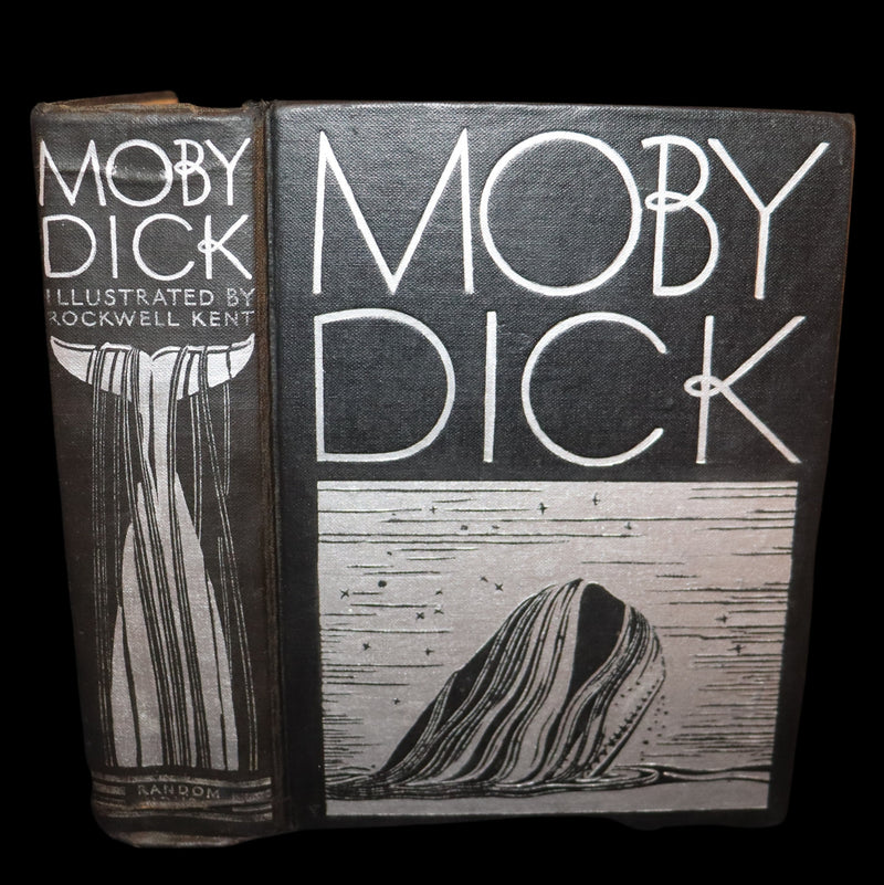 1930 Rare First Edition - MOBY DICK or The Whale by Melville, illustrated by Rockwell Kent.