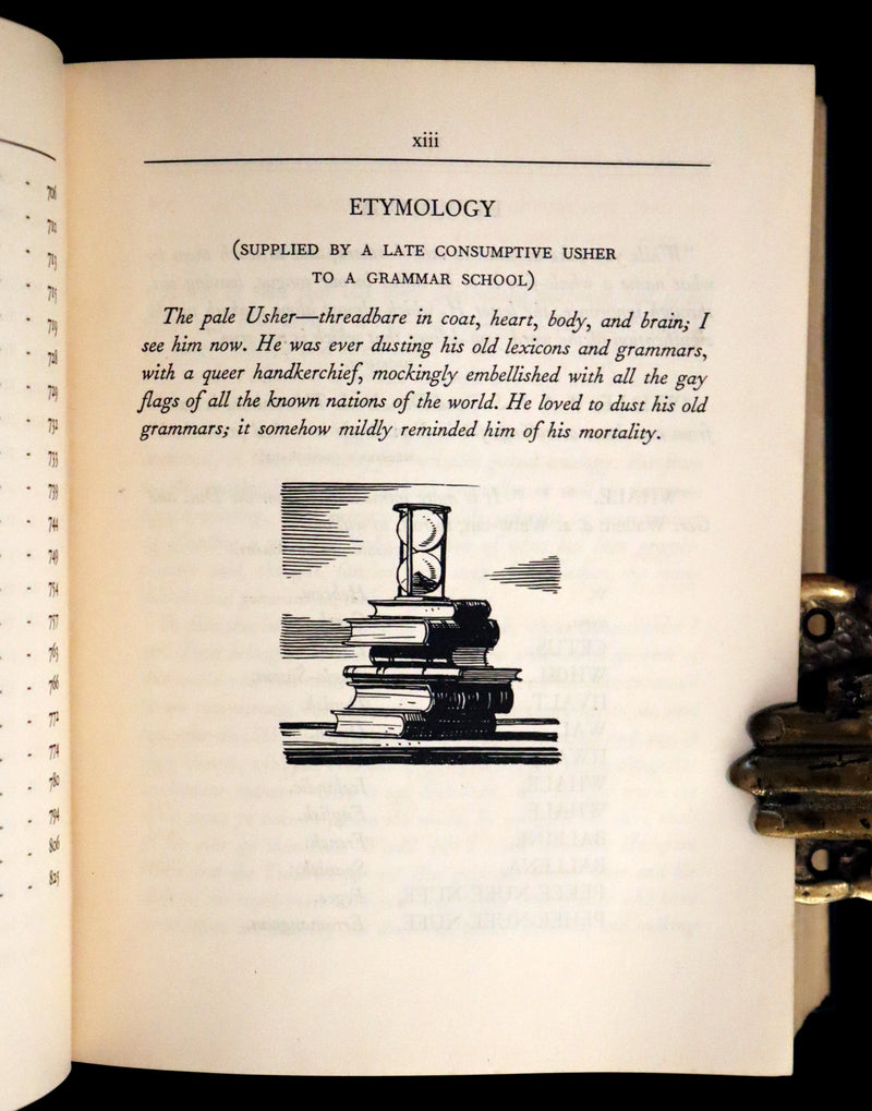 1930 Rare First Edition - MOBY DICK or The Whale by Melville, illustrated by Rockwell Kent.