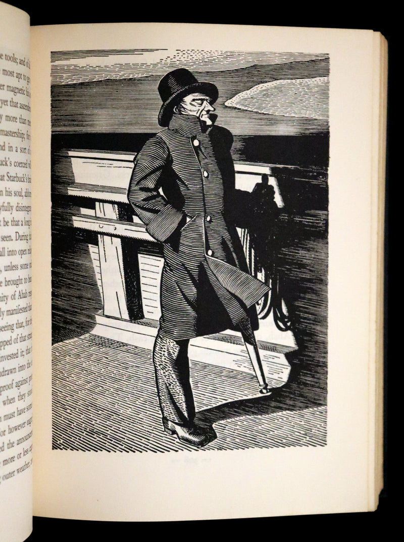 1930 Rare First Edition - MOBY DICK or The Whale by Melville, illustrated by Rockwell Kent.