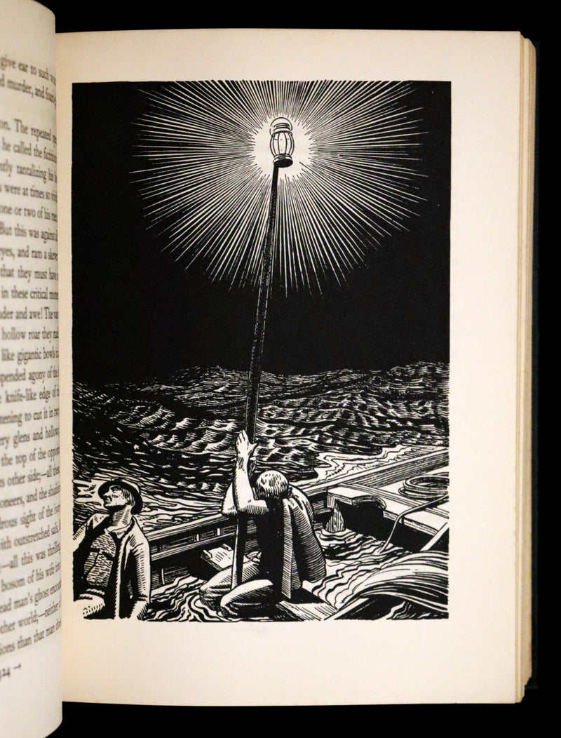 1930 Rare First Edition - MOBY DICK or The Whale by Melville, illustrated by Rockwell Kent.