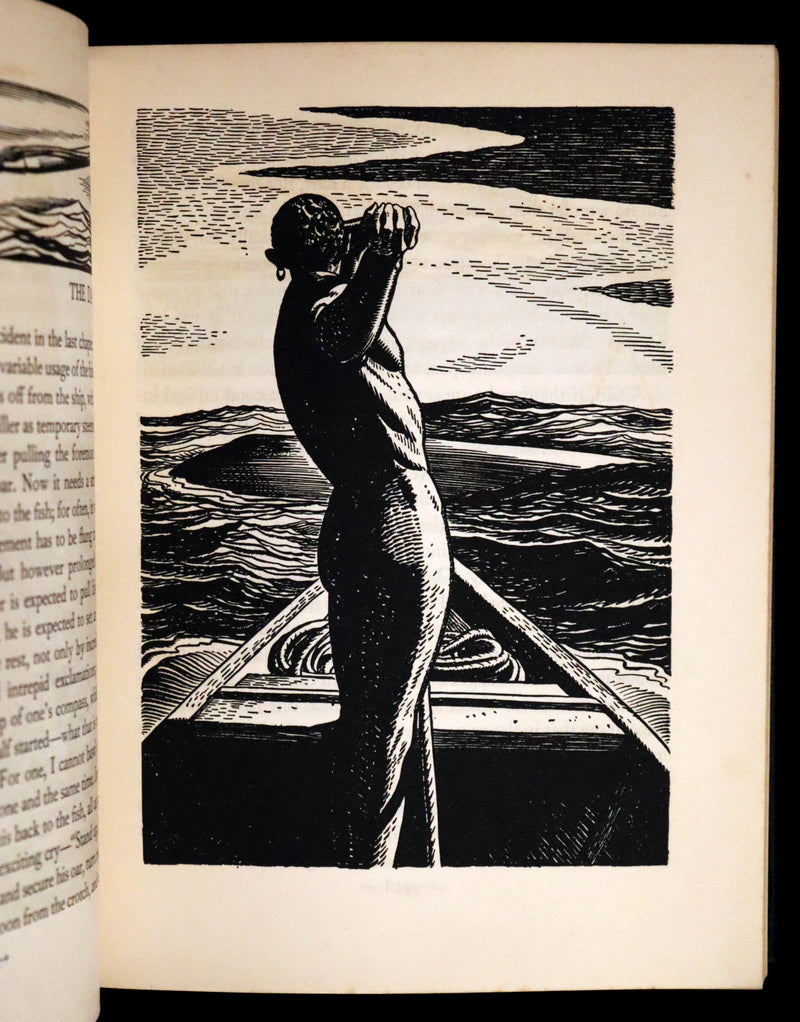1930 Rare First Edition - MOBY DICK or The Whale by Melville, illustrated by Rockwell Kent.