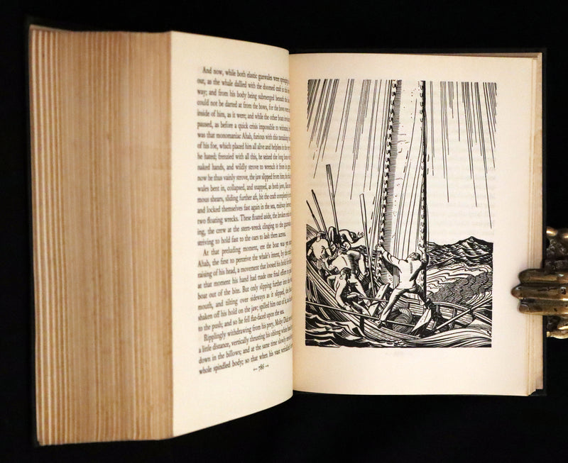 1930 Rare First Edition - MOBY DICK or The Whale by Melville, illustrated by Rockwell Kent.