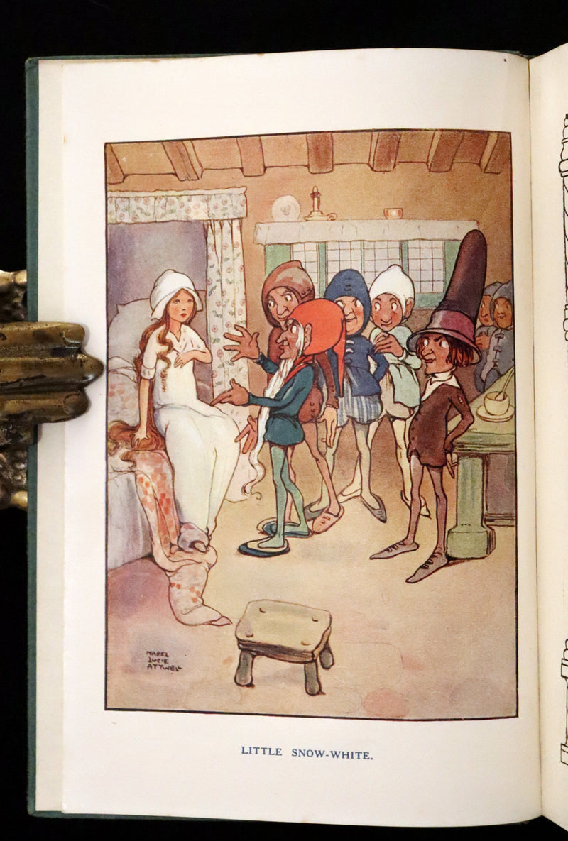 1920 Scarce First Edition - THE FROG PRINCE and Other Stories by Brothers Grimm illustrated by Mabel Lucie Attwell.