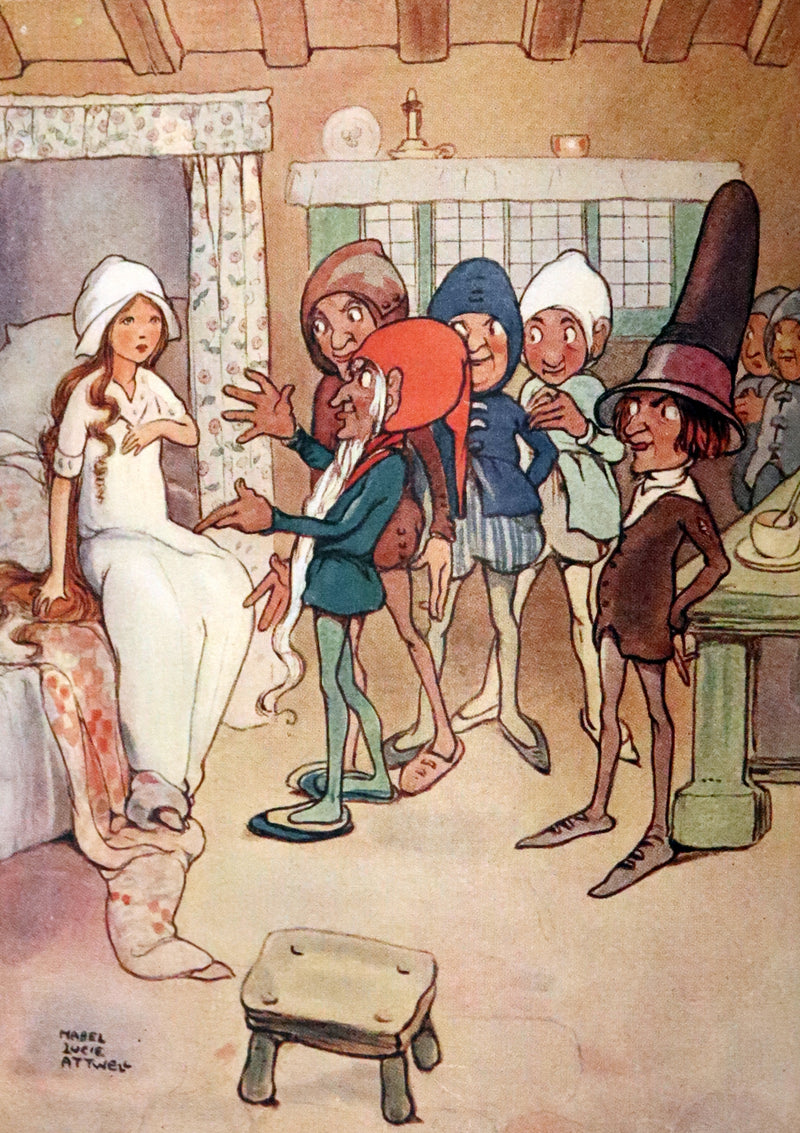 1920 Scarce First Edition - THE FROG PRINCE and Other Stories by Brothers Grimm illustrated by Mabel Lucie Attwell.