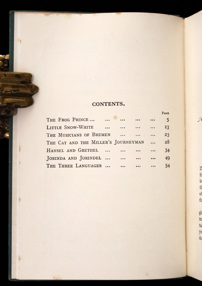 1920 Scarce First Edition - THE FROG PRINCE and Other Stories by Brothers Grimm illustrated by Mabel Lucie Attwell.