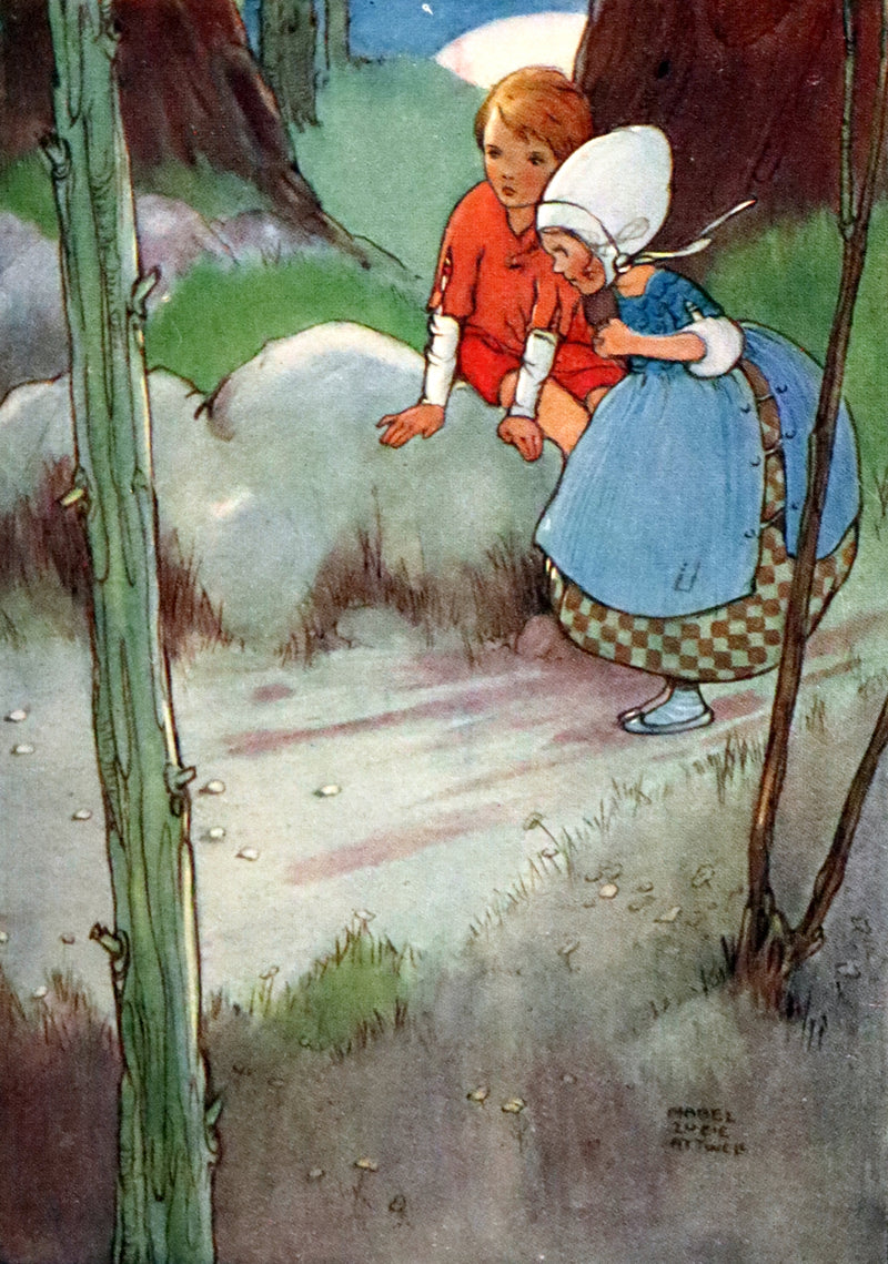 1920 Scarce First Edition - THE FROG PRINCE and Other Stories by Brothers Grimm illustrated by Mabel Lucie Attwell.