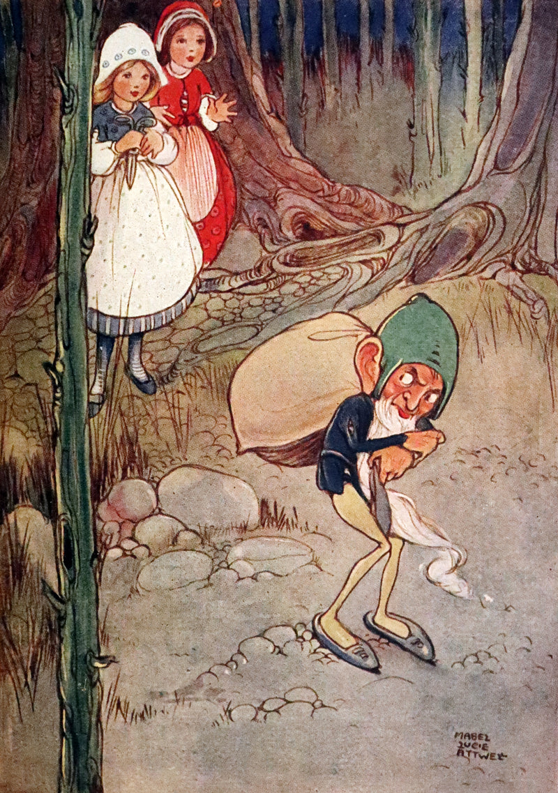 1920 Scarce First Edition - THE FROG PRINCE and Other Stories by Brothers Grimm illustrated by Mabel Lucie Attwell.