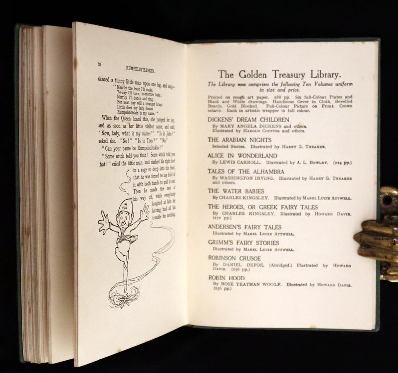 1920 Scarce First Edition - THE FROG PRINCE and Other Stories by Brothers Grimm illustrated by Mabel Lucie Attwell.
