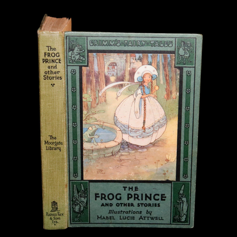 1920 Scarce First Edition - THE FROG PRINCE and Other Stories by Brothers Grimm illustrated by Mabel Lucie Attwell.