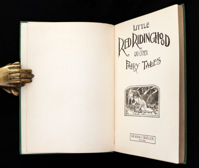 1900 Scarce Edition - Little Red Riding Hood and Other Fairy Tales. Illustrated.