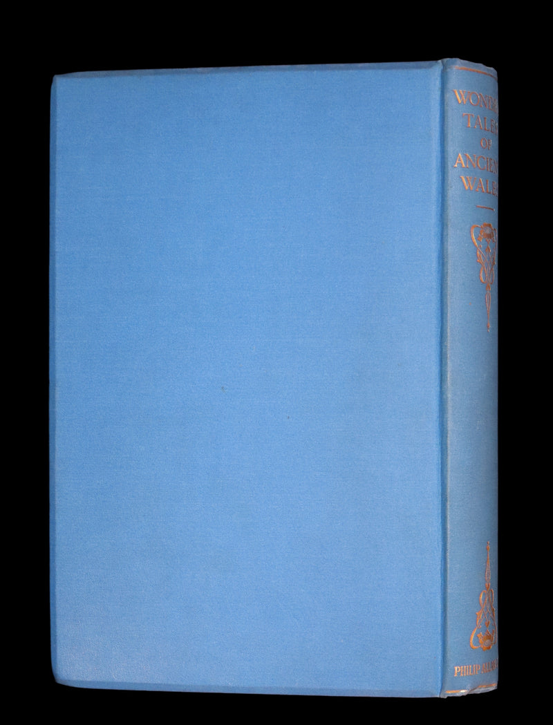 1921 Rare First Edition - FAIRY and WONDER TALES OF ANCIENT WALES Illustrated by Doris Williamson.
