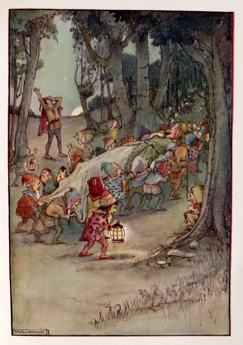 1921 Rare First Edition - FAIRY and WONDER TALES OF ANCIENT WALES Illustrated by Doris Williamson.