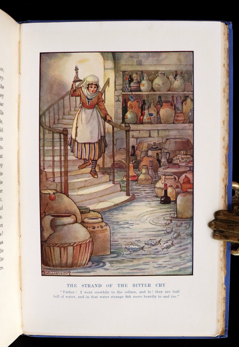 1921 Rare First Edition - FAIRY and WONDER TALES OF ANCIENT WALES Illustrated by Doris Williamson.