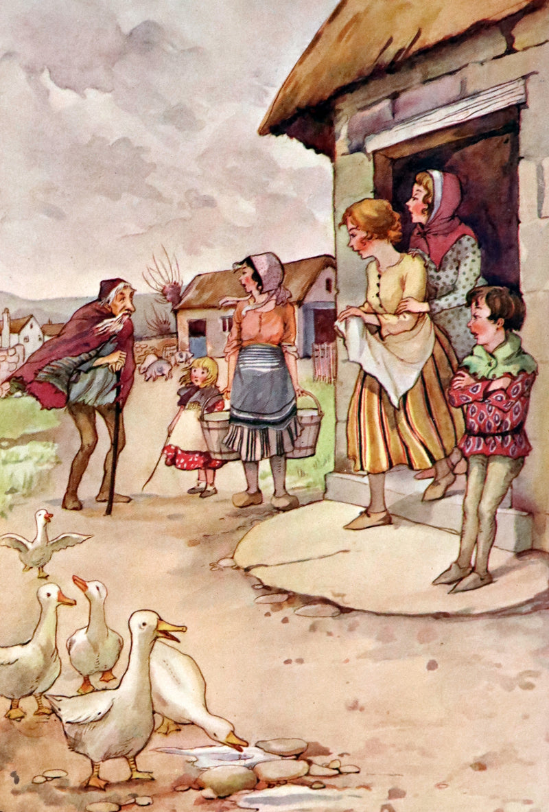 1921 Rare First Edition - FAIRY and WONDER TALES OF ANCIENT WALES Illustrated by Doris Williamson.