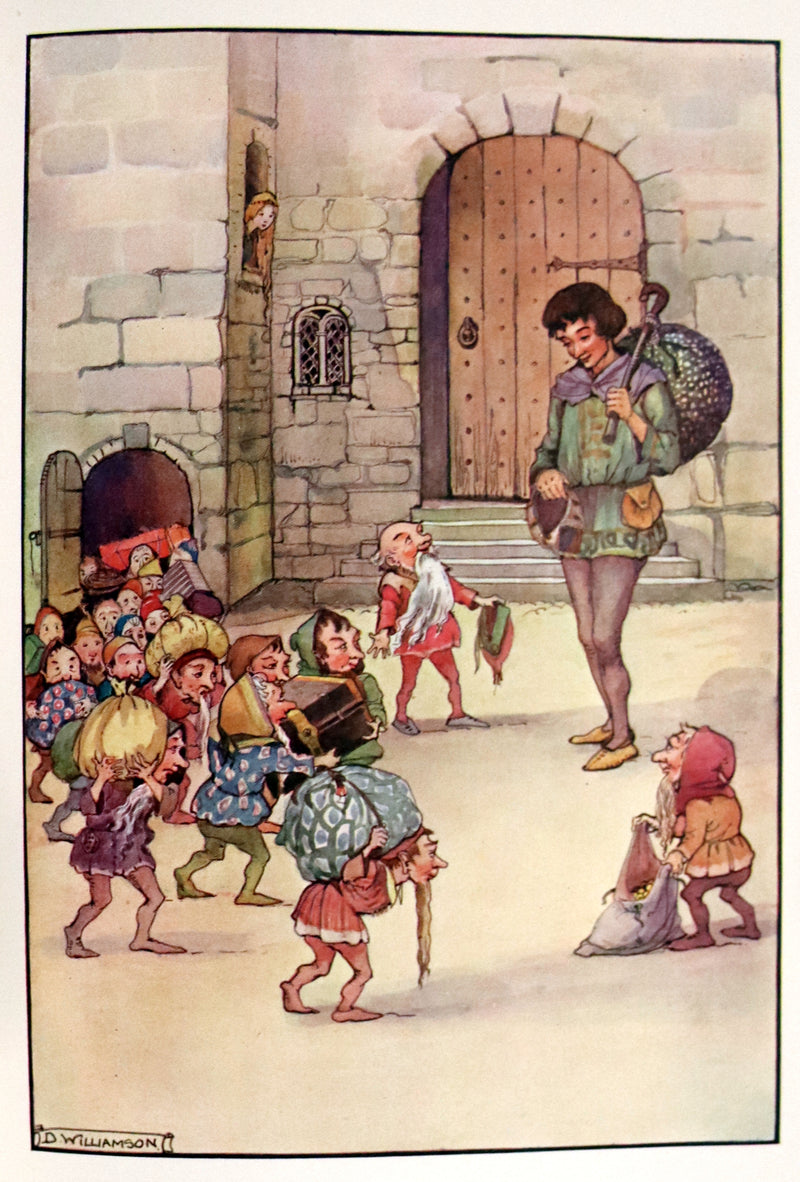 1921 Rare First Edition - FAIRY and WONDER TALES OF ANCIENT WALES Illustrated by Doris Williamson.