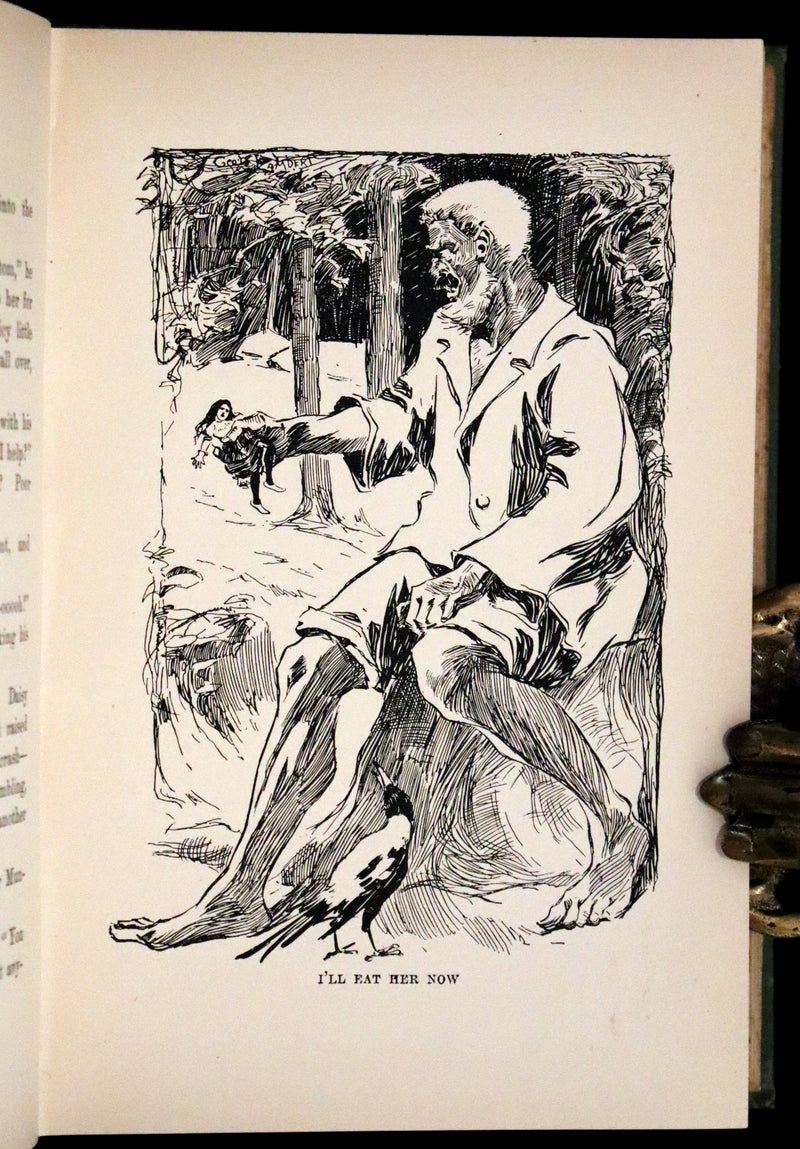 1898 Scarce 1stED - The SPIRIT of the BUSH FIRE & Other AUSTRALIAN FAIRY TALES by J.M Whitfeld.