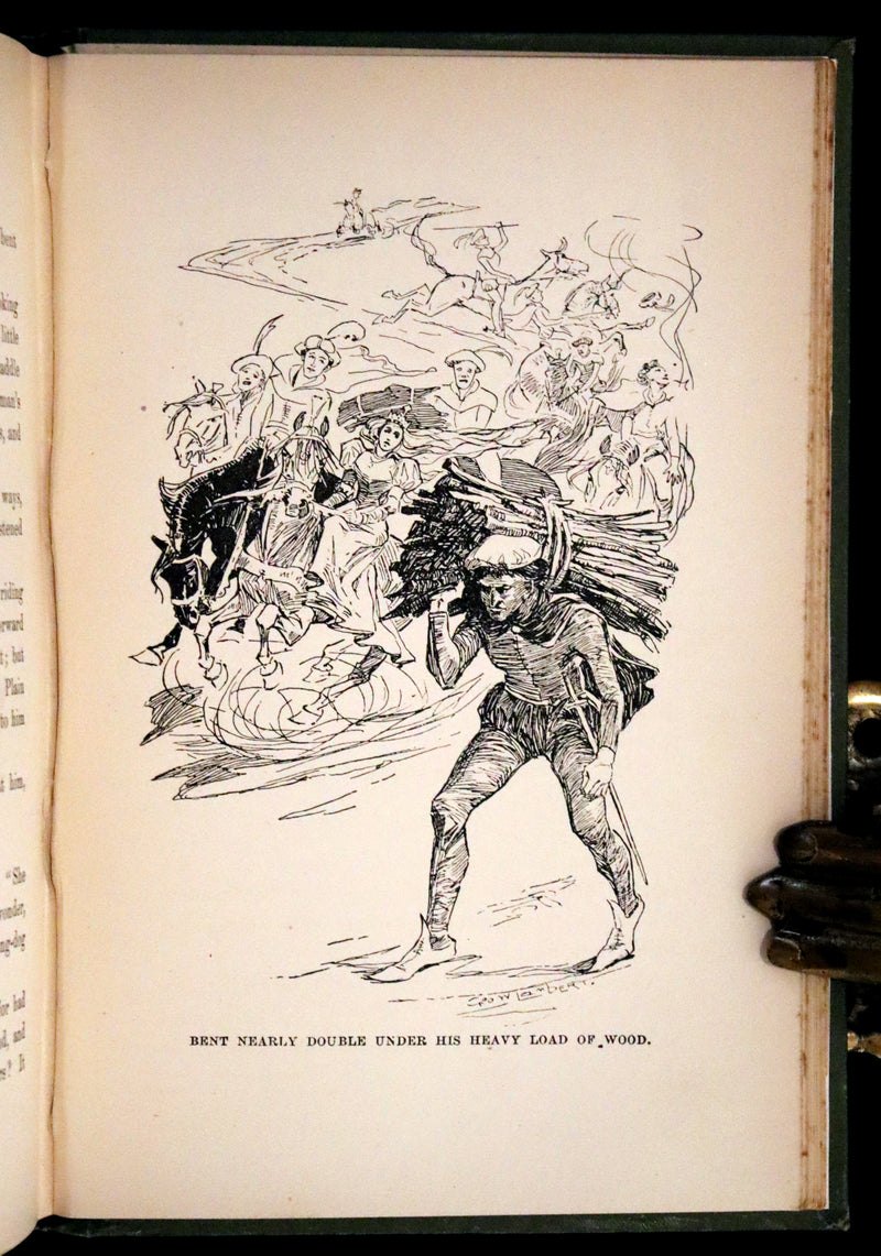 1898 Scarce 1stED - The SPIRIT of the BUSH FIRE & Other AUSTRALIAN FAIRY TALES by J.M Whitfeld.