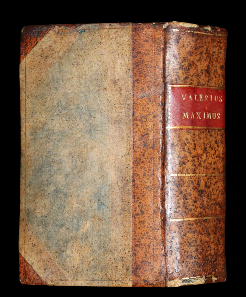 1662 Rare Latin Book - Valerius Maximus' Stories of Roman life. Dictorum, factorumque memorabilium libri IX.