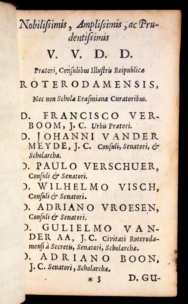 1662 Rare Latin Book - Valerius Maximus' Stories of Roman life. Dictorum, factorumque memorabilium libri IX.