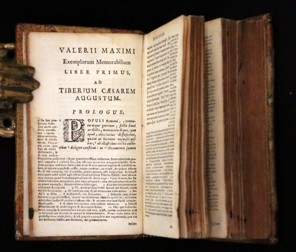 1662 Rare Latin Book - Valerius Maximus' Stories of Roman life. Dictorum, factorumque memorabilium libri IX.
