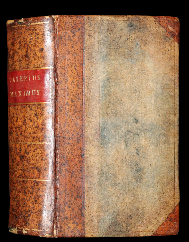 1662 Rare Latin Book - Valerius Maximus' Stories of Roman life. Dictorum, factorumque memorabilium libri IX.